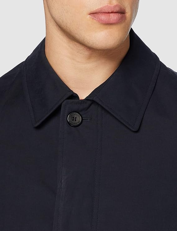 Impermeabile in misto cotone - blu - BUGATTI