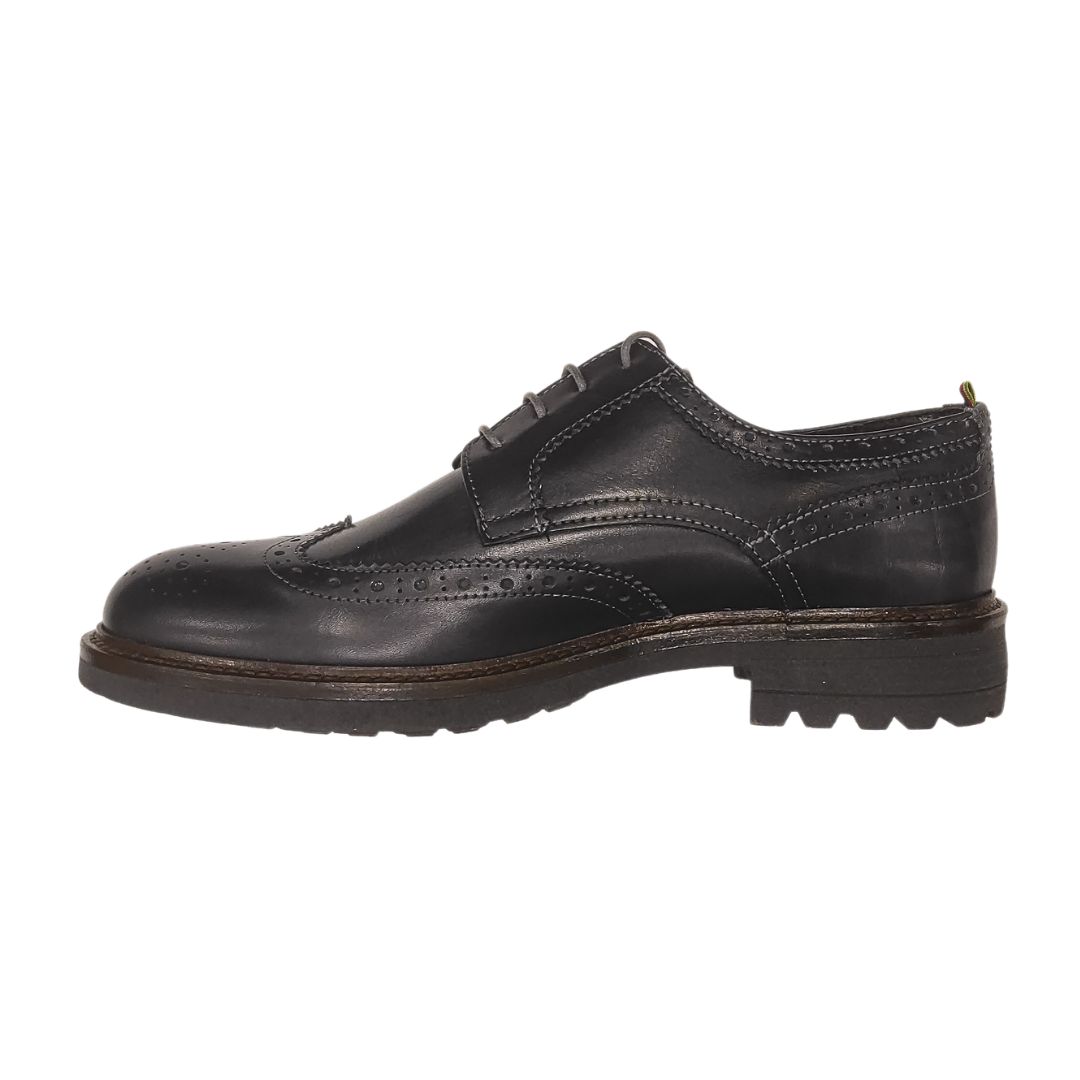 Scarpe in pelle inglesina - grigio scuro - MANUEL RITZ